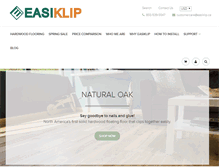 Tablet Screenshot of easiklip.com